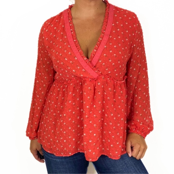 Matilda Jane Tops - NWT Matilda Jane Must Be Love Top Size XL